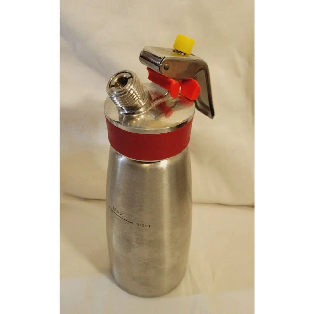 iSi Whipper Lot [2] - Whip Cream/Food Whipper Stainless Steel 1 Pint/0.5L